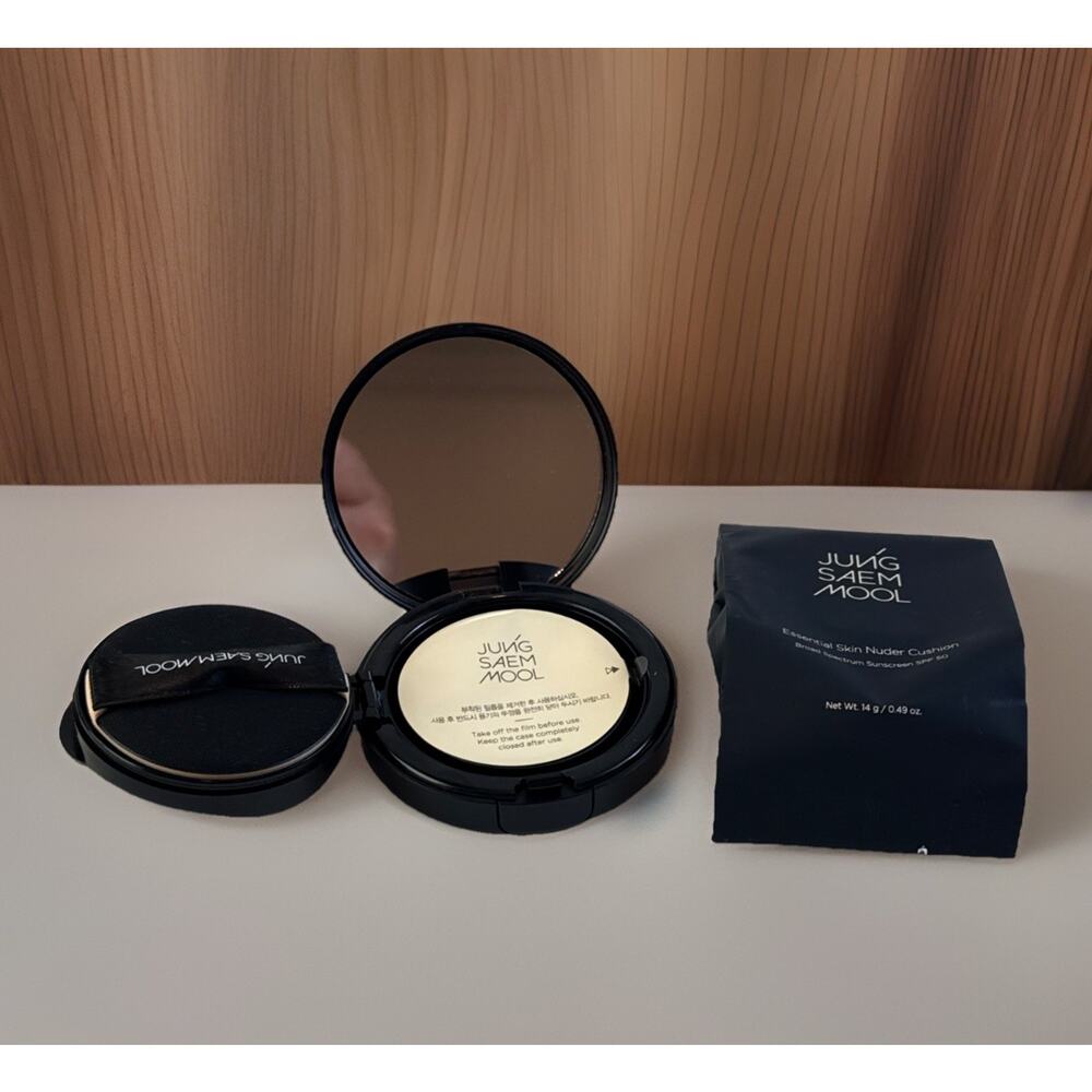 Jung Saem Mool Essential Skin Nuder Cushion Bundle 14g + 1 Refill #21 Medium